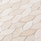 Andova Tiles SAMPLE Channing Elongated Hex 1 x 25 Marble Honeycomb Mosaic Wall  Floor Tile SAM-ANDCHA140 - alternate 5